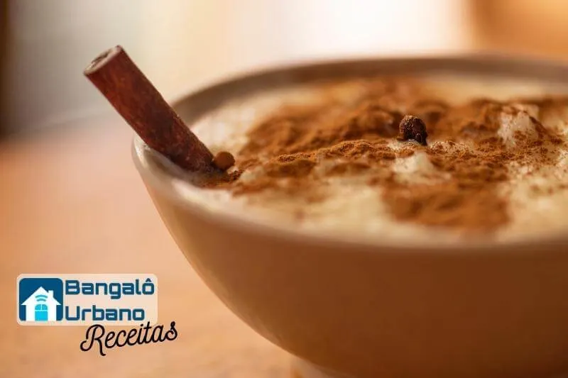 Arroz Doce com Leite Condensado